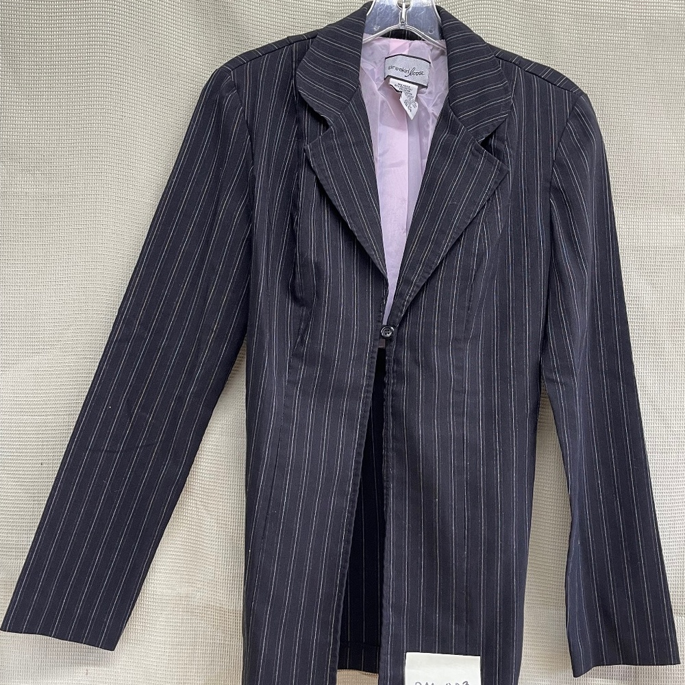 Pinstriped Ladies Suit Jacket